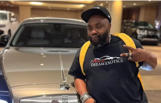 Jermaine Jakes Car Rolls Royce